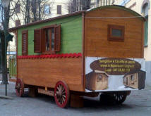 Carrozzone gitano - Gypsy Home - Carrozza in legno - Carrozza Tzigana - Carrozza zingara
