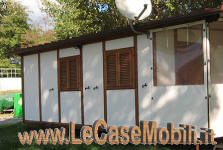 Casette in legno, Case Mobili, Preingessi Roulotte, Tettoie, Pedane, Coperture Verande